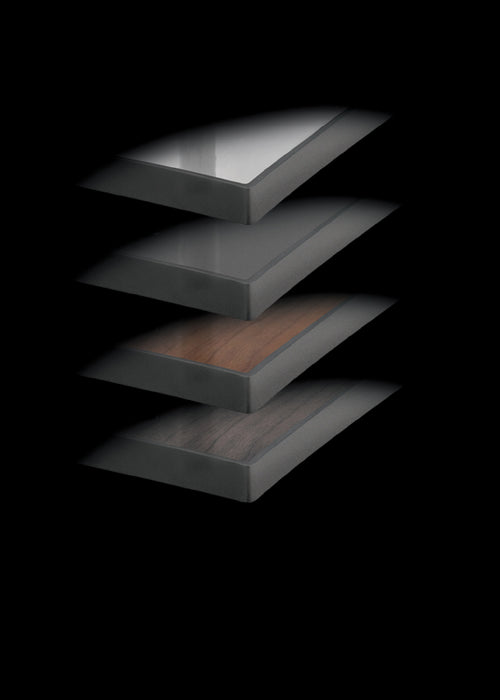 Lautspriecher-Standfouss Aluminium