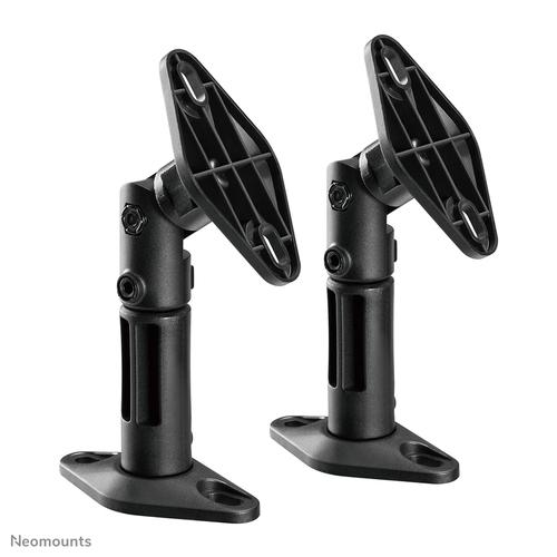 Neomounts SPEAKER-W100 schwaarz Speaker Mauer- a Plafongsbeugel