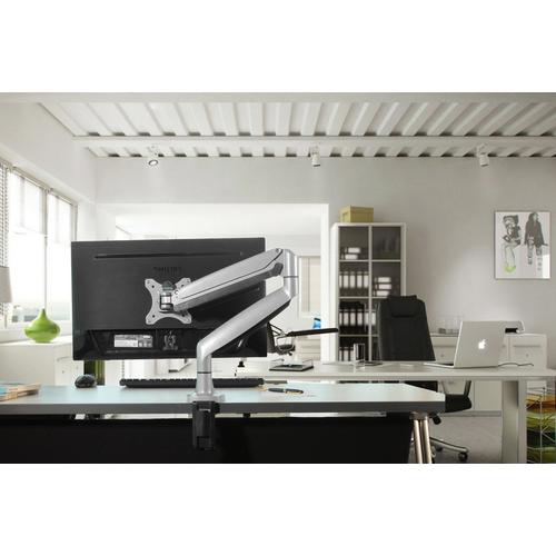 Neomounts NM-D750SILVER Schreifstëtz fir Bildschirmer bis 32 inch