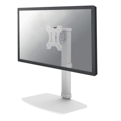 Neomounts Flatscreen Bürostee bis 30" wäiss