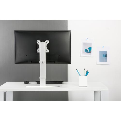 Neomounts Flatscreen Bürostee bis 30" wäiss