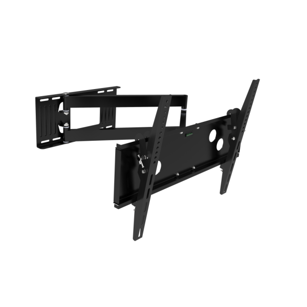 2. Chance Dréi- a kippsbar Mauerbeugel bis 50 inch (Ganze 1 Meter vun der Wand!)