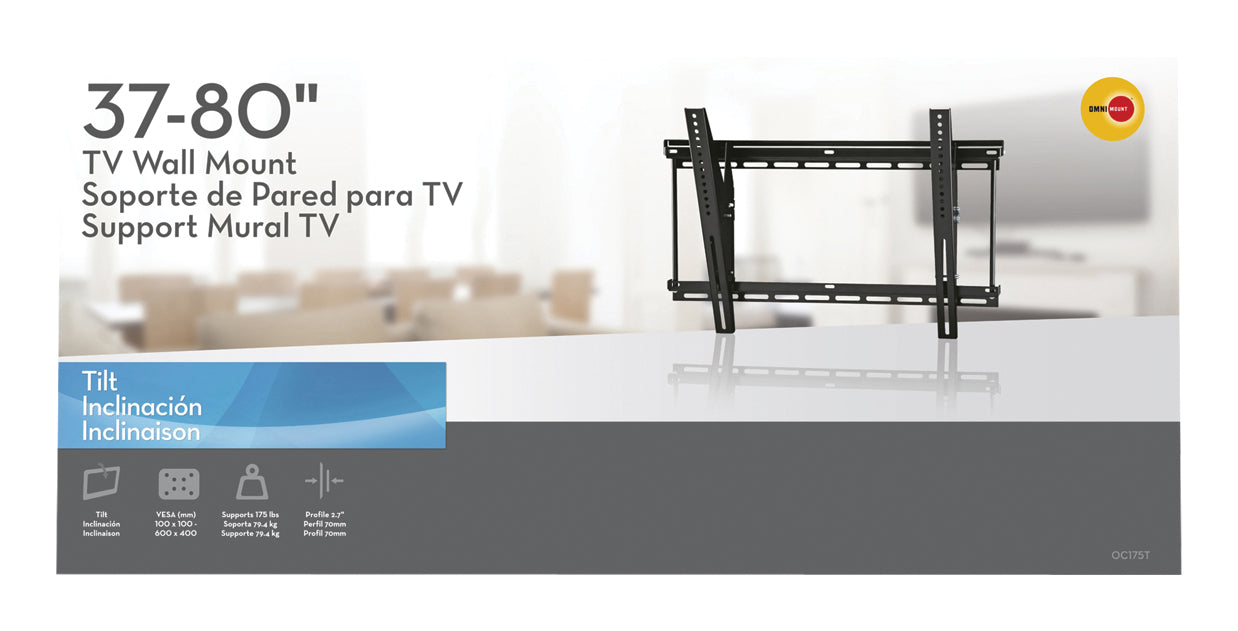 Einfachen Omnimount TV-Beugel 37-80"
