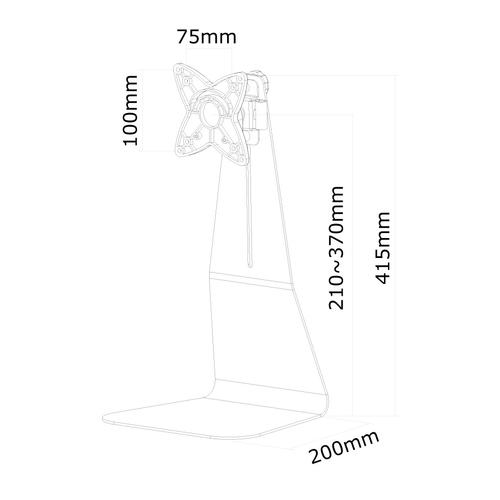 Neomounts Monitorstänn FPMA-D850