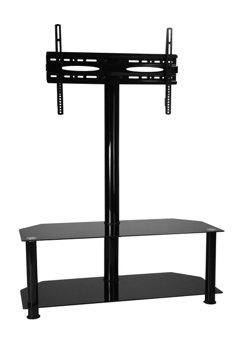 Wolff Mount TV Stänner mat Miwwel fir Ekranen bis 65 inch |VESA 600x400 |Bis 40kg |Universell