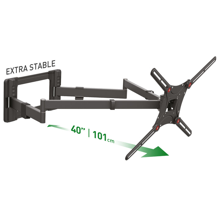 Barkan Mounts Enorm TV-Briet|1 Meter vun der Mauer ewech|13-80 inch