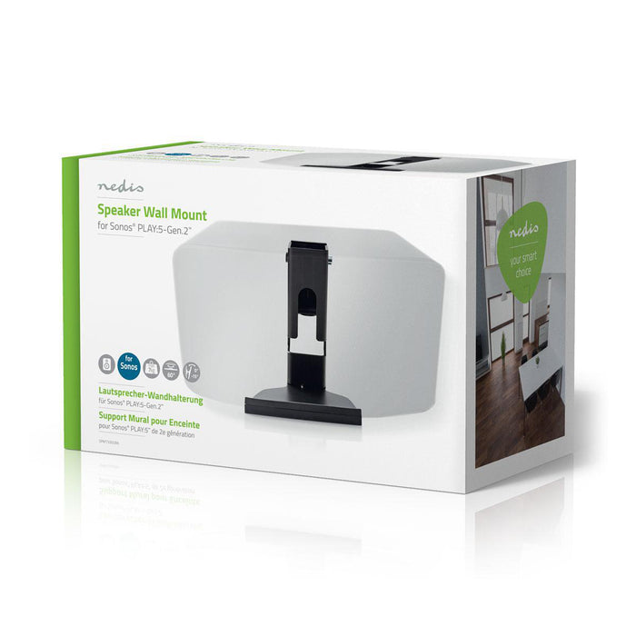 Lautspriecher-Mauerbriet | Sonos® PLAY:5-Gen2? | Kantel- a schwéngbar | Max. 7 kg