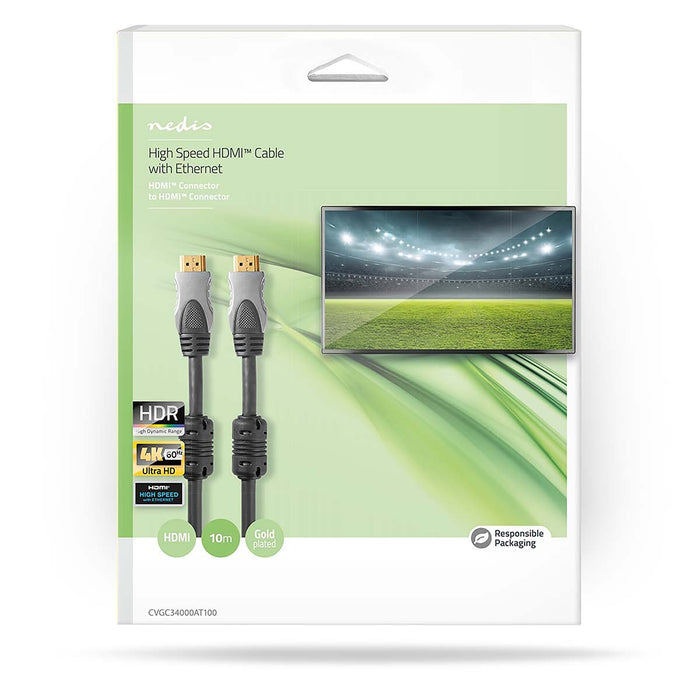 Luxus HDMI-Kabel High Speed mat Ethernet 10,0 Meter