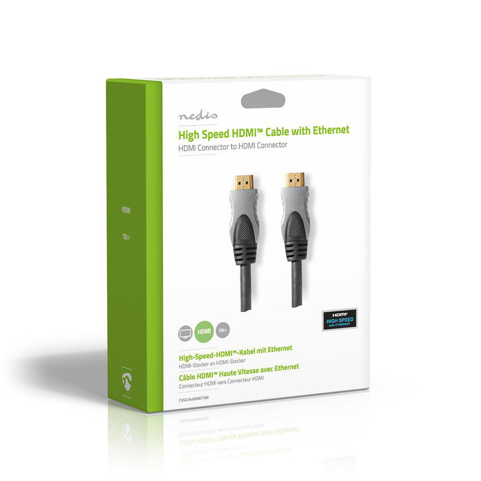 Luxus HDMI-Kabel High Speed mat Ethernet 10,0 Meter