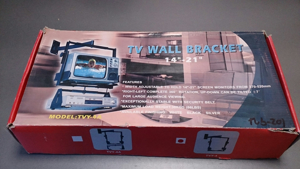 TV-Bildröhrenbeugel fir Biller vu 14" bis 21" (37 cm bis 52 cm)