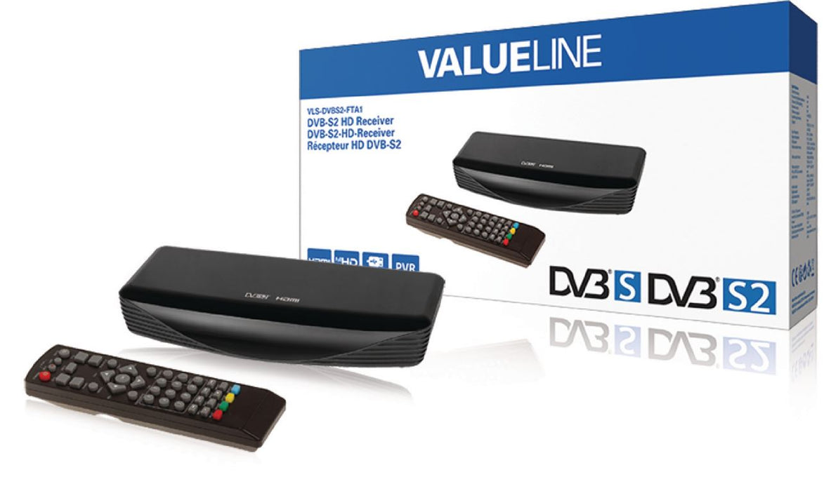 Valueline Full HD DVB-S2 Receiver 1080p