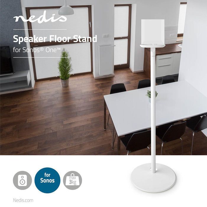 Speaker-Buedemstänn | Fir Sonos® One / Sonos® Play:1 | Max. 3 kg | Fix