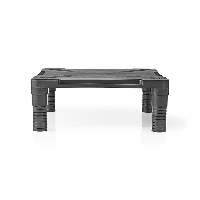 Ergonomesch Monitor-Stand | verstellbar bis 18cm | Schwaarz