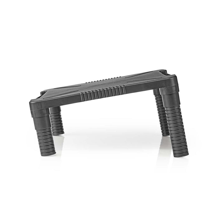 Ergonomesch Monitor-Stand | verstellbar bis 18cm | Schwaarz