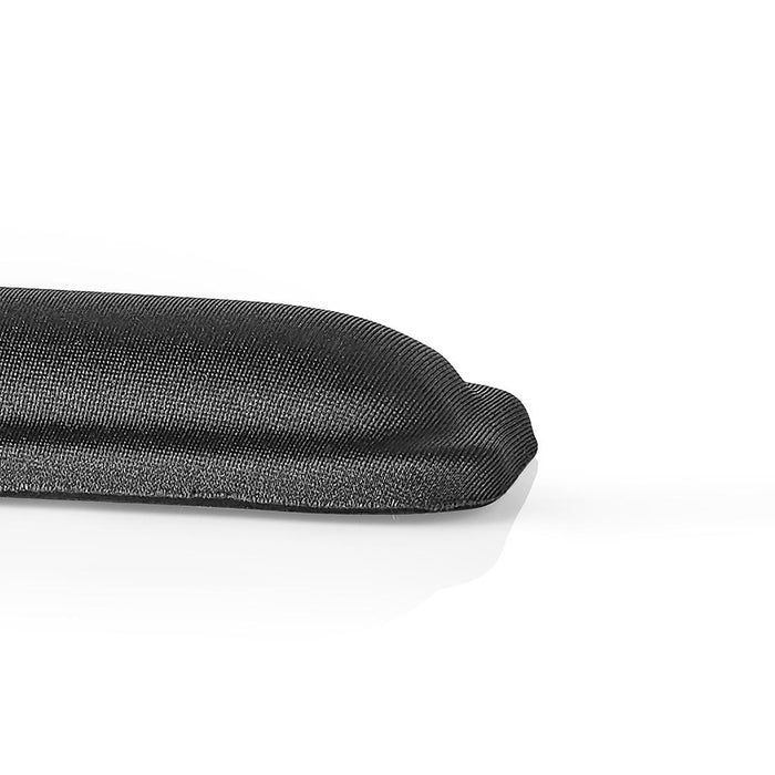 Ergonomesch Handgelenk-Stäip fir Tastatur | Gel | 465 x 60 mm | Schwaarz
