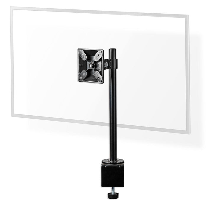 Ergonomesch Monitorbriet | Een Monitor-Aarm | Dréibar a kantelbar | Schwaarz