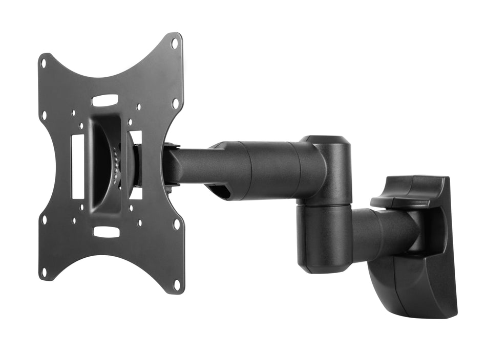 Wolff Mount TV Mauermontage mat 3 Dréipunkten bis 32 inch |Universell |Kompakt |Budget |VESA 200x200