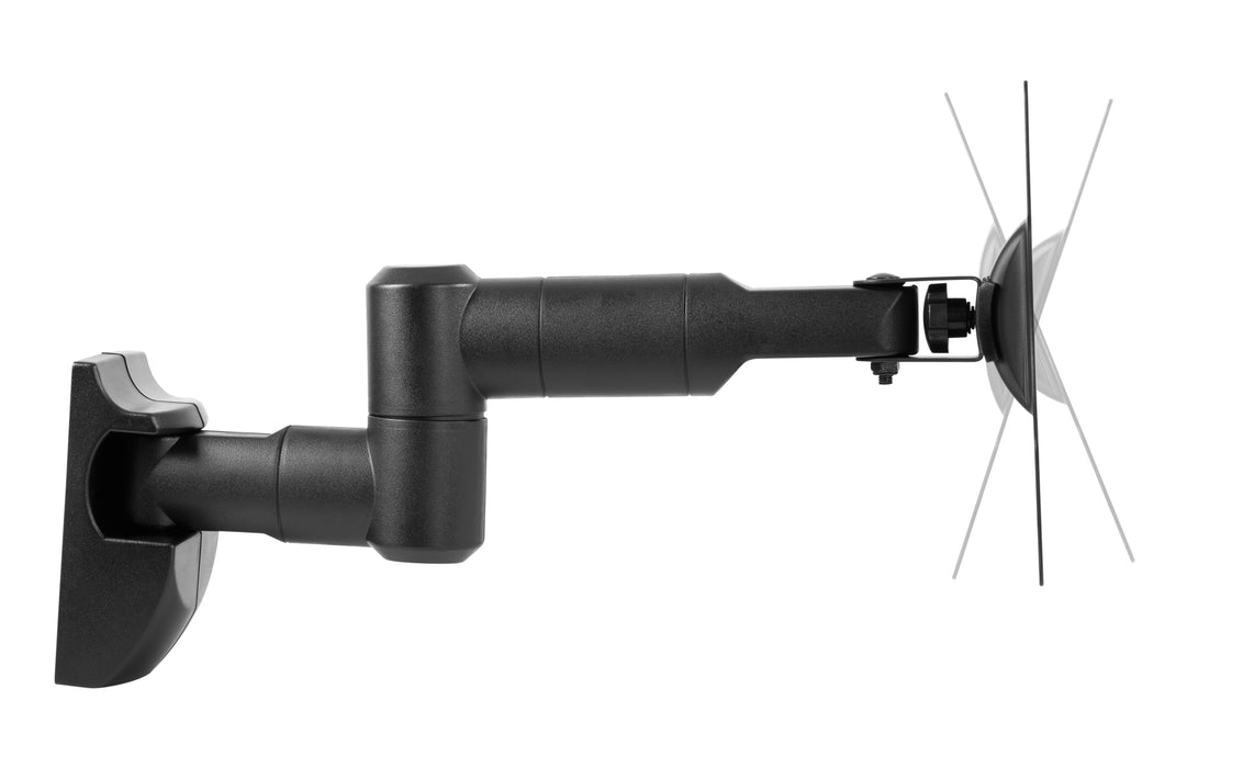 Wolff Mount TV Mauermontage mat 3 Dréipunkten bis 32 inch |Universell |Kompakt |Budget |VESA 200x200