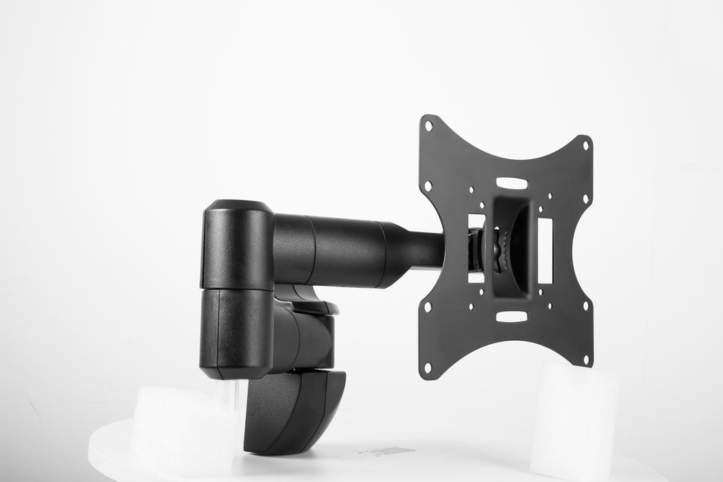 Wolff Mount TV Mauermontage mat 3 Dréipunkten bis 32 inch |Universell |Kompakt |Budget |VESA 200x200