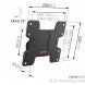 Vogels WALL 2115 kippbar TV Mauerbeugel bis 37 inch