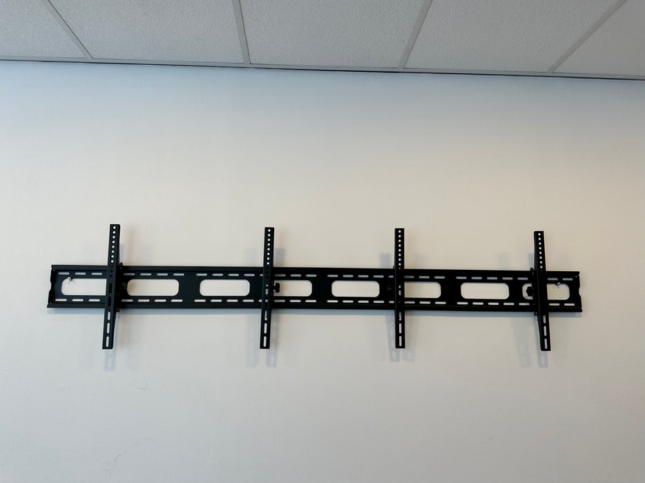 Wolff Mount Duebel universell TV-Mauerbriet|Counter-Rail|2 Écrane|Kipbar|2 Meter