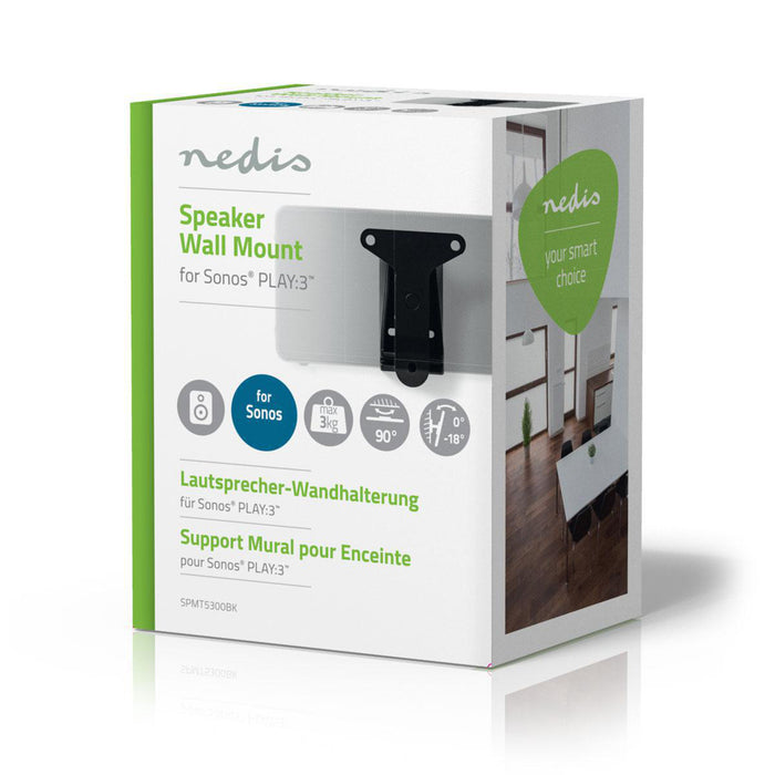 Lautspriecher Mauerbeugel | Sonos® PLAY:3? | Kipp- a schwënkbar | Max. 3 kg