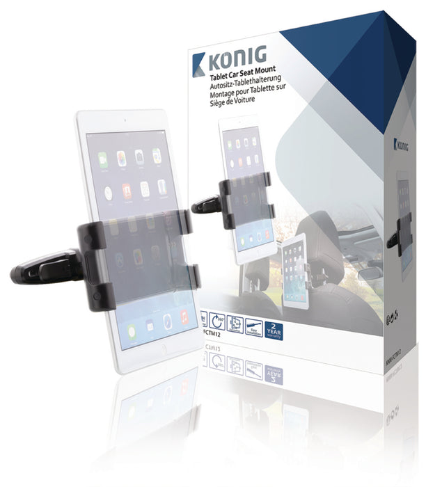 Universell Tablet-Kappstëtz Autoshalter 360 ° dréibar a klappbar