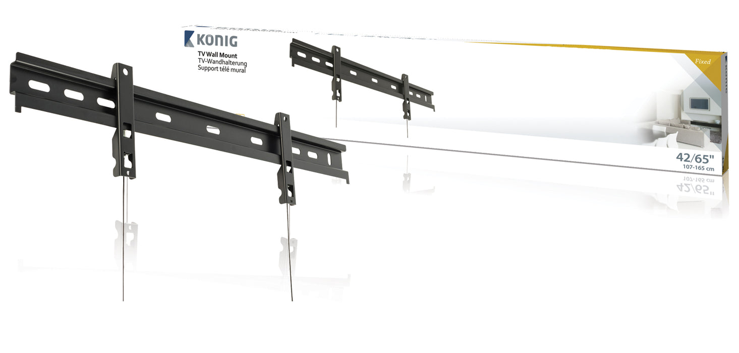 Mauerbügel ultra flaach 42-65"