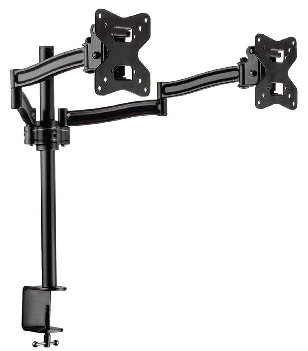Monitorbeugel fir Schiermer bis maximal 27 Zoll (2 Schiermer)