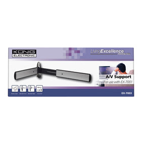 König livingexcellence line Audio-/DVD-Wandstëtz