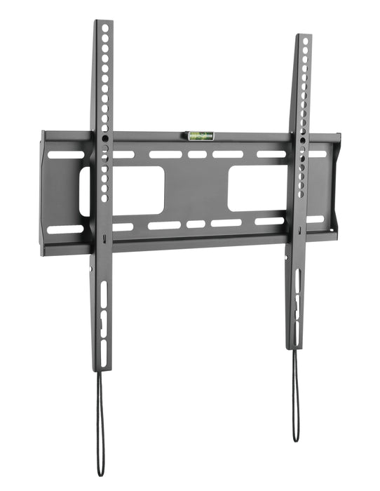 Wolff Mount Universal platte TV-Mauerbeugel bis 55 inch | Verriegelbar | VESA 400x400 | Nëmmen 2,5 cm vun der Mauer