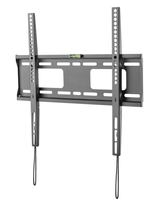 Wolff Mount Universal platte TV-Mauerbeugel bis 55 inch | Verriegelbar | VESA 400x400 | Nëmmen 2,5 cm vun der Mauer