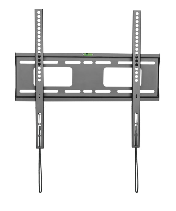 Wolff Mount Universal platte TV-Mauerbeugel bis 55 inch | Verriegelbar | VESA 400x400 | Nëmmen 2,5 cm vun der Mauer