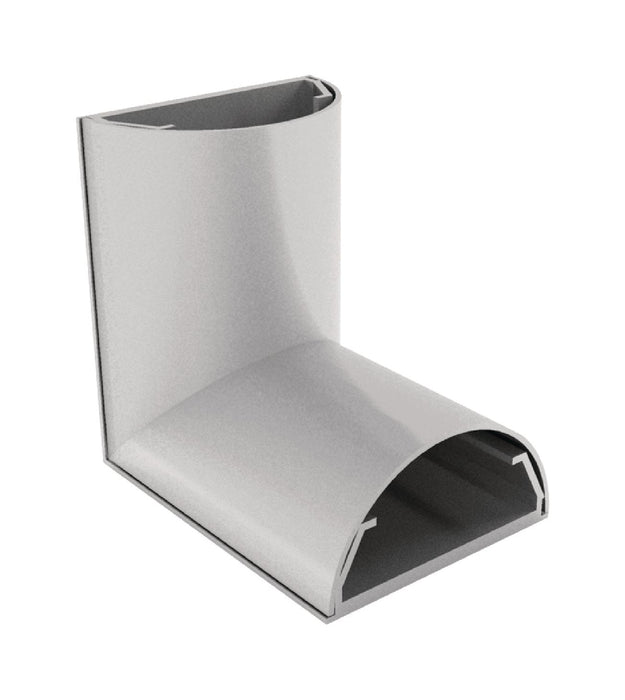 Kabelkanal-Wénkel 90 Grad Breet: 33 mm