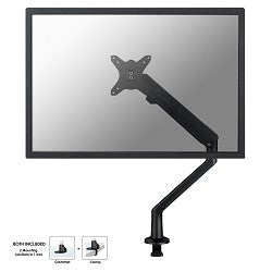 Neomounts NM-D900black Schreifdësch-Stäip fir 1 Écran