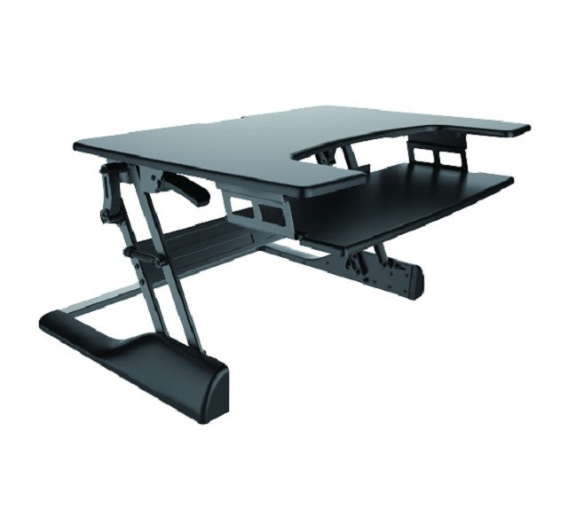Neomounts NS-WS100black Sëtz-Sta-Arbechtsplaz