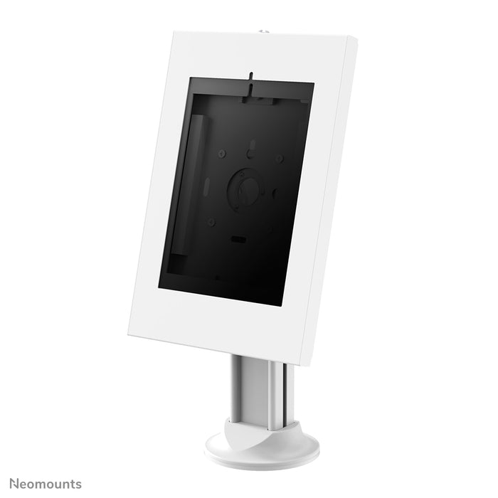 Neomounts DS15-640WH1 dréibar Dëschplack-Tablethalter fir 9,7-11 inch Tabletten - Wäiss