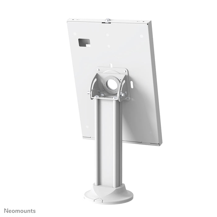 Neomounts DS15-640WH1 dréibar Dëschplack-Tablethalter fir 9,7-11 inch Tabletten - Wäiss