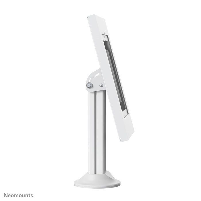 Neomounts DS15-640WH1 dréibar Dëschplack-Tablethalter fir 9,7-11 inch Tabletten - Wäiss