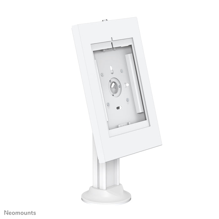 Neomounts DS15-640WH1 dréibar Dëschplack-Tablethalter fir 9,7-11 inch Tabletten - Wäiss