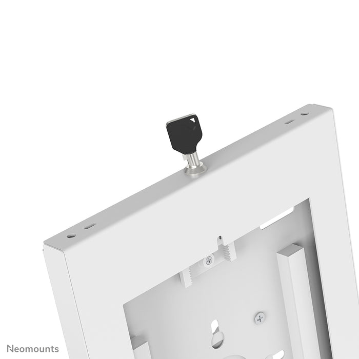 Neomounts DS15-640WH1 dréibar Dëschplack-Tablethalter fir 9,7-11 inch Tabletten - Wäiss