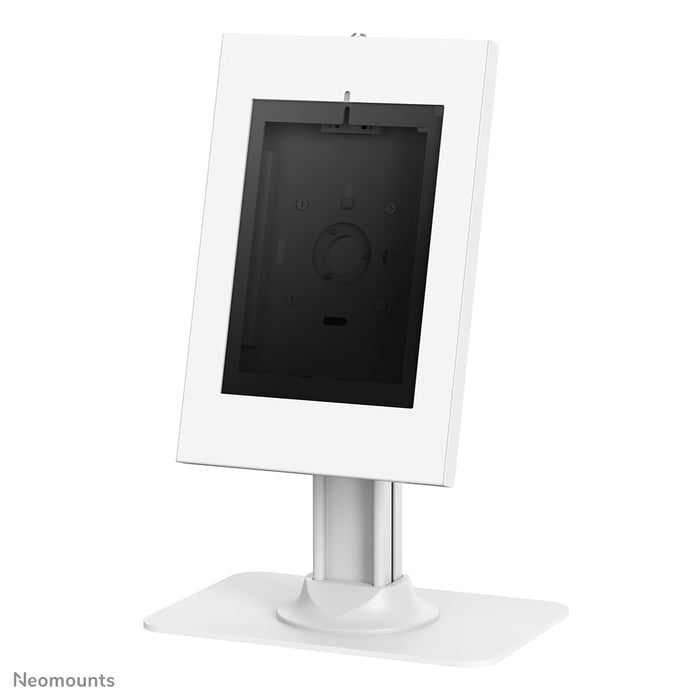 Neomounts DS15-650WH1 kip- a dréibar Dëschplack-Tablethalter fir 9,7-11 inch Tabletten - Wäiss