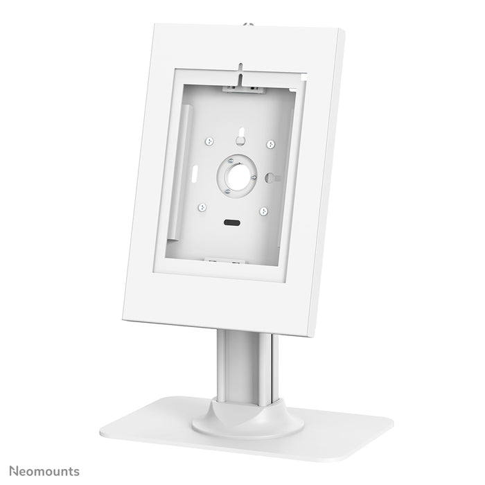 Neomounts DS15-650WH1 kip- a dréibar Dëschplack-Tablethalter fir 9,7-11 inch Tabletten - Wäiss