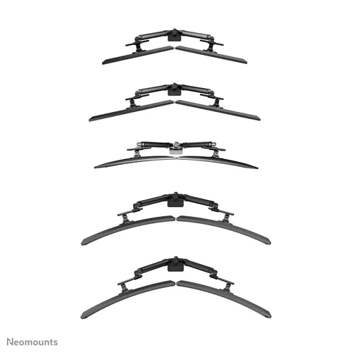Neomounts DS65S-950BL2 Full-Motion Monitorarm – Flexibel Monnitorhalter | 24-34 inch |