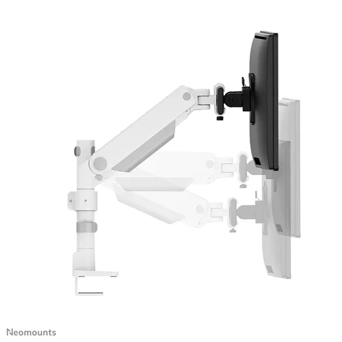 Neomounts DS65S-950WH2 Monitorarm – Elegante Full-Motion Stäip fir 24-34 inch