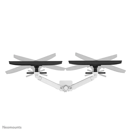 Neomounts DS65S-950WH2 Monitorarm – Elegante Full-Motion Stäip fir 24-34 inch