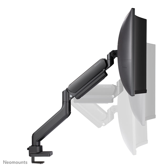 Neomounts DS70-450BL1 Full-Motion Monitor-Büroarm fir 17-42 inch Ekranen - Schwaarz