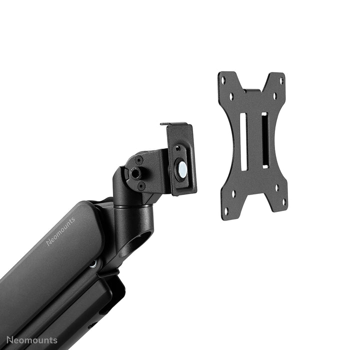 Neomounts DS70-450BL1 Full-Motion Monitor-Büroarm fir 17-42 inch Ekranen - Schwaarz
