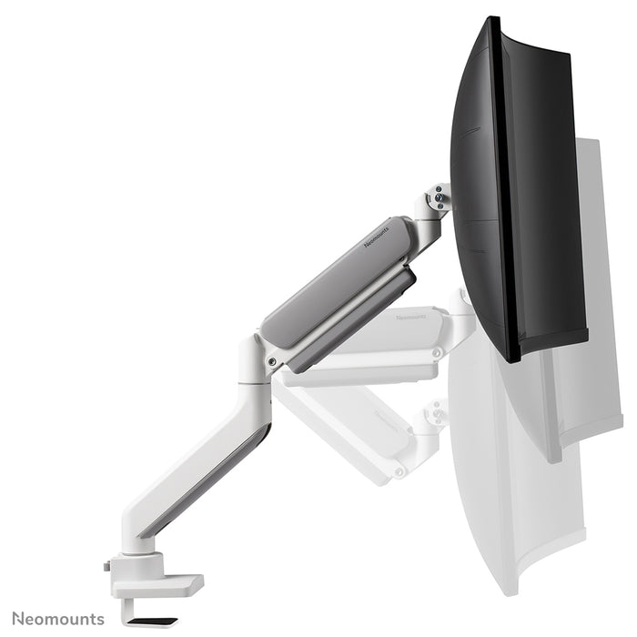 Neomounts DS70-450WH1 Full-Motion Monitor-Büroarm fir 17-42 inch Ekranen - Wäiss