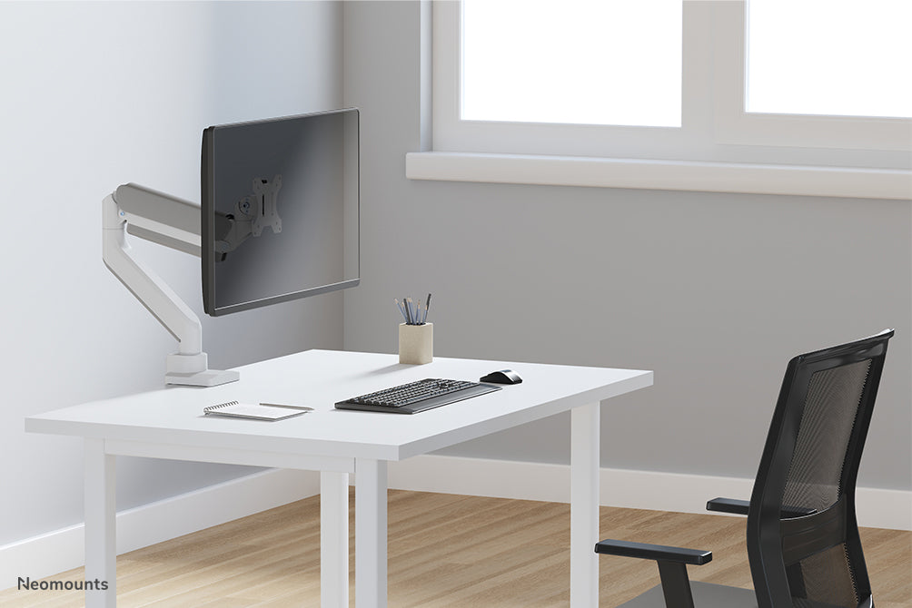 Neomounts DS70-450WH1 Full-Motion Monitor-Büroarm fir 17-42 inch Ekranen - Wäiss
